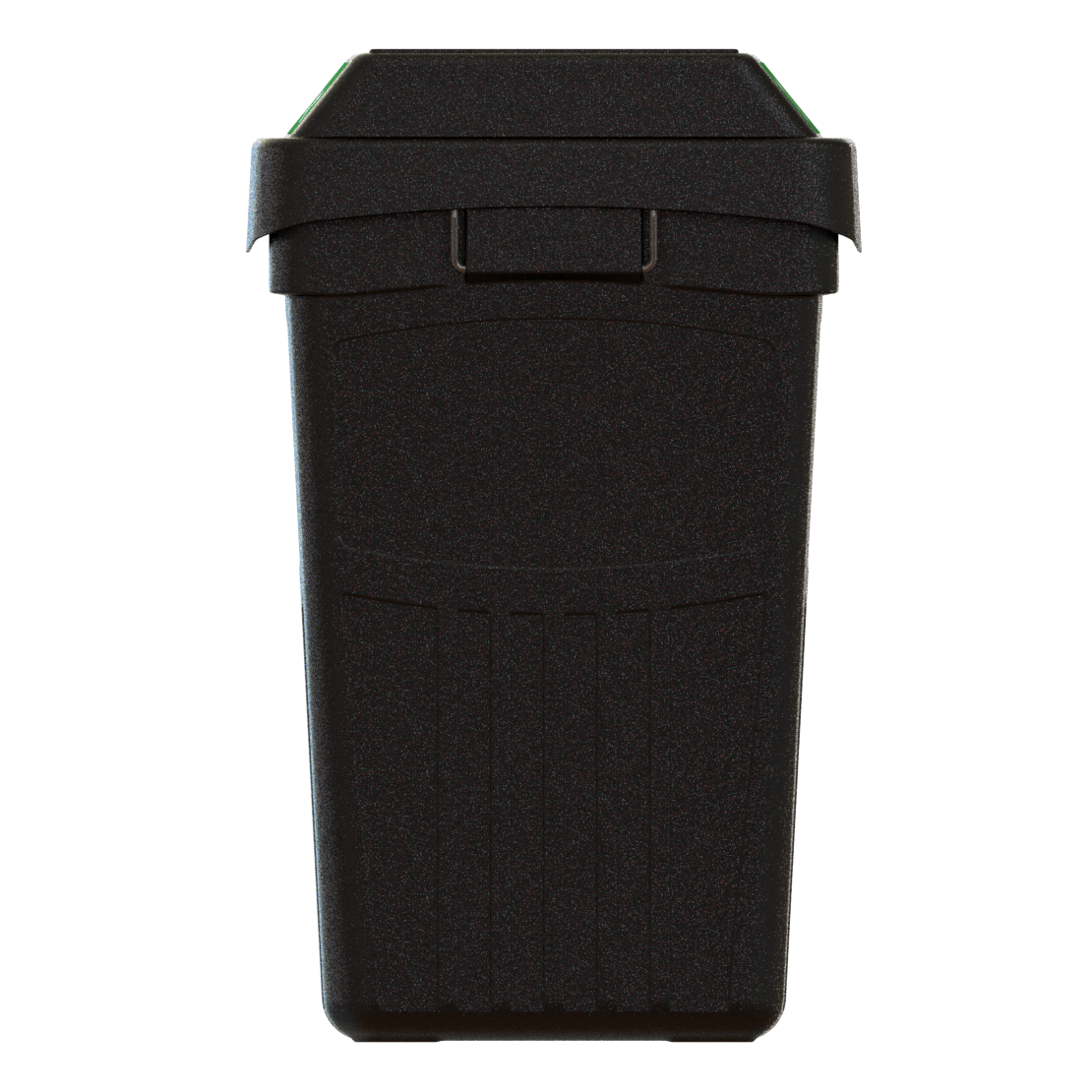 Flex E™ 1-Stream Compost Bin – Black – No Backboard – 50 Gallon