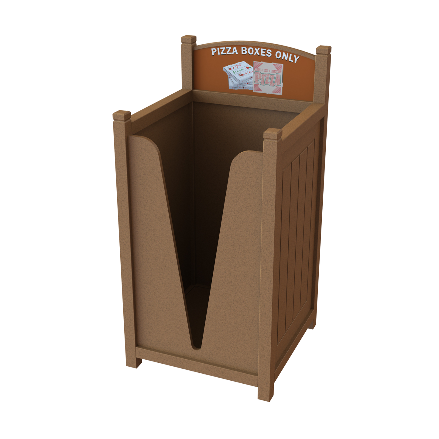 Pizza Box Recycling Station - PZA50
