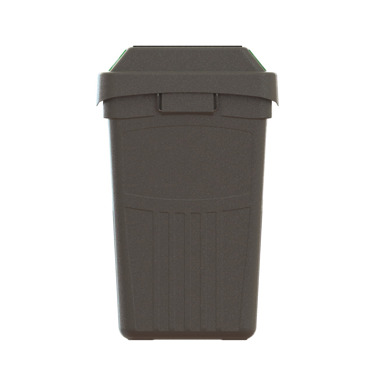 Flex E™ 1-Stream Compost Bin – Grey – No Backboard – 50 Gallon