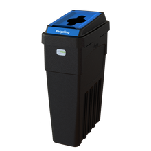 LeanStream™ 1-Stream Recycling Container – Black – No Backboard – 23 Gallon