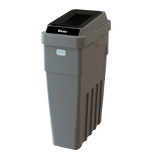 LeanStream™ 1-Stream Waste Container – Grey – No Backboard – 23 Gallon