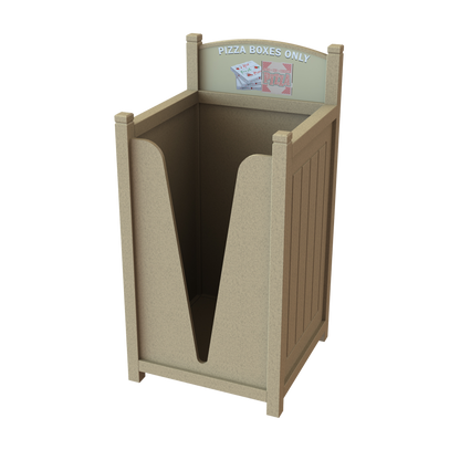 Pizza Box Recycling Station - PZA50