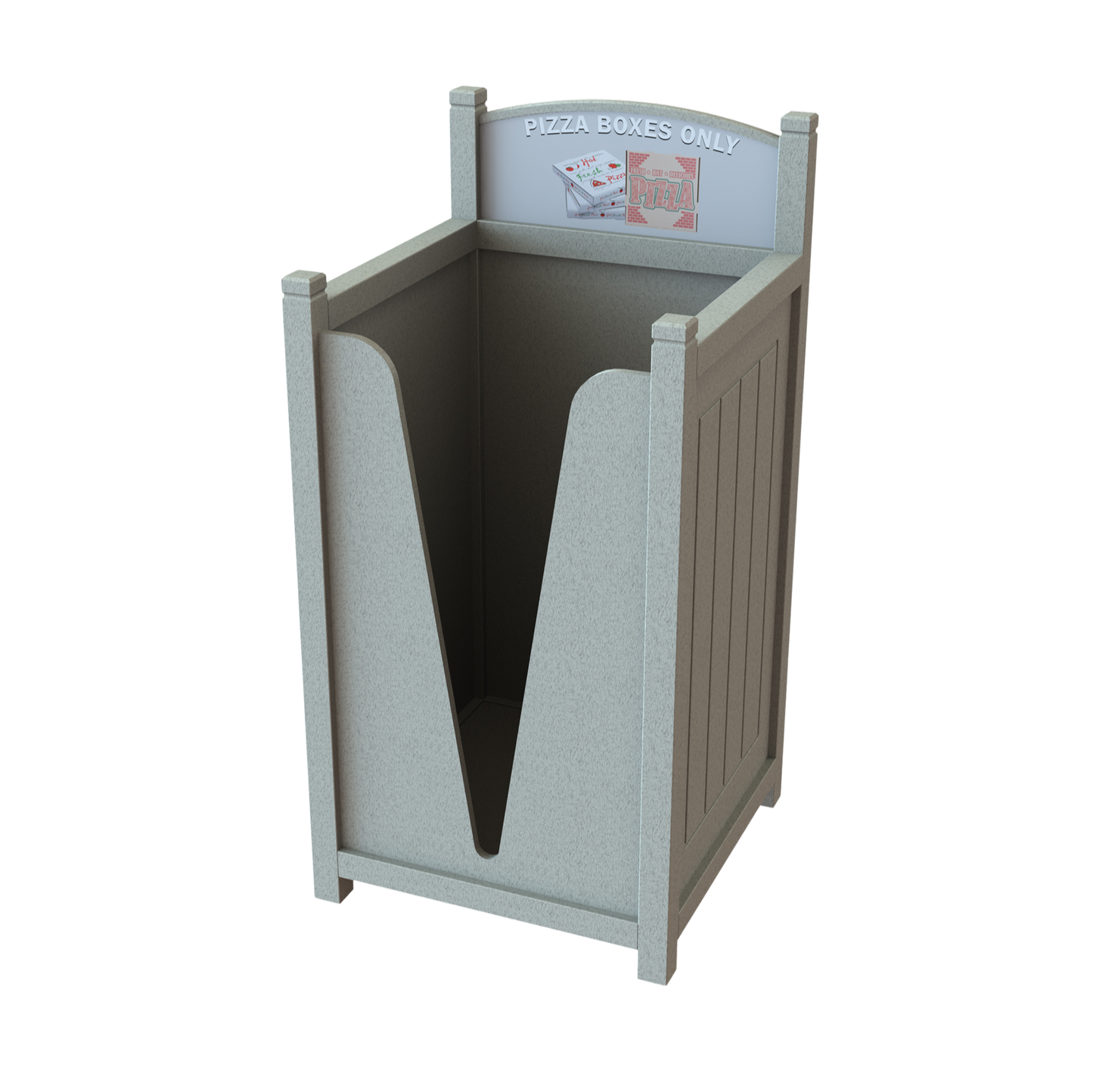 Pizza Box Recycling Station - PZA50