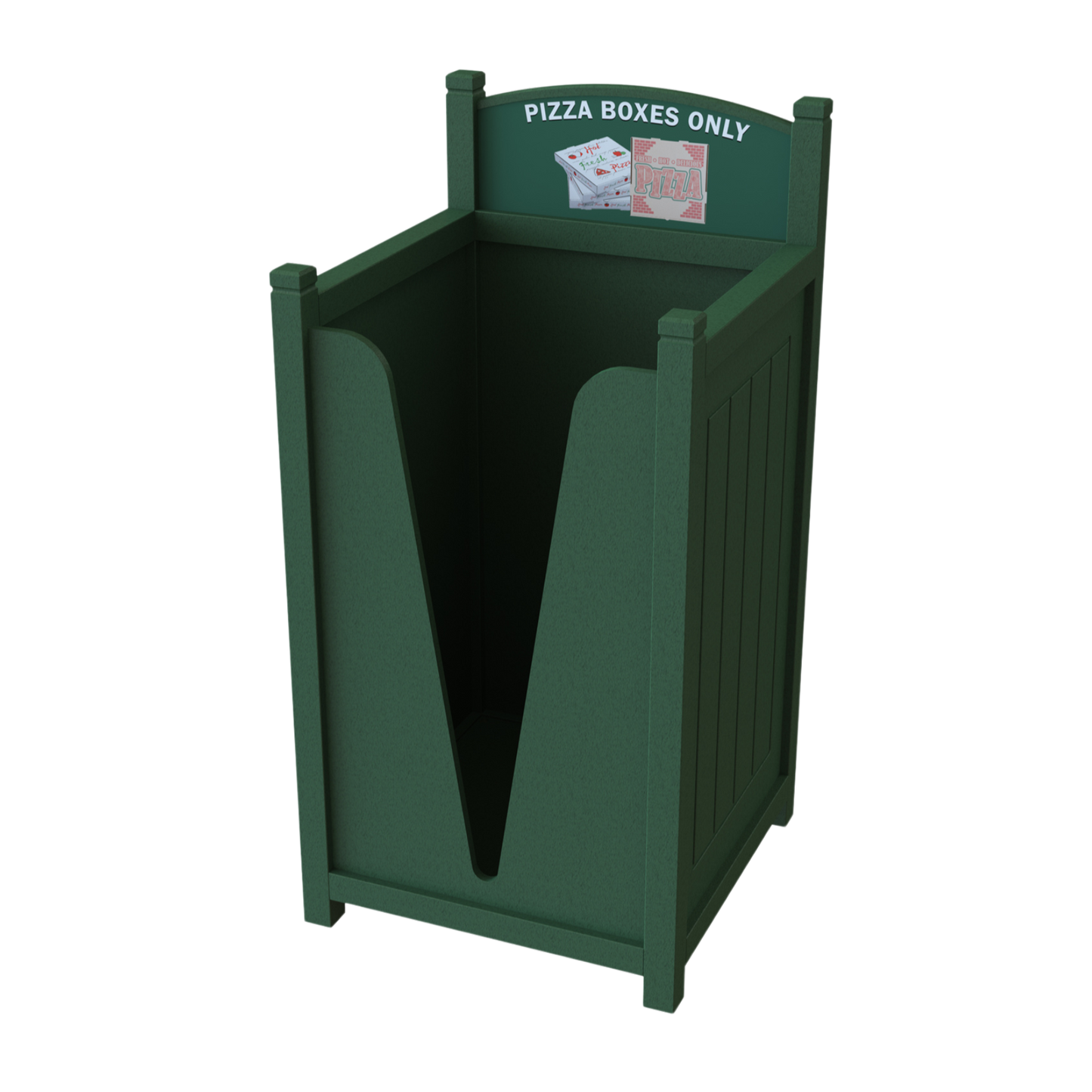 Pizza Box Recycling Station - PZA50
