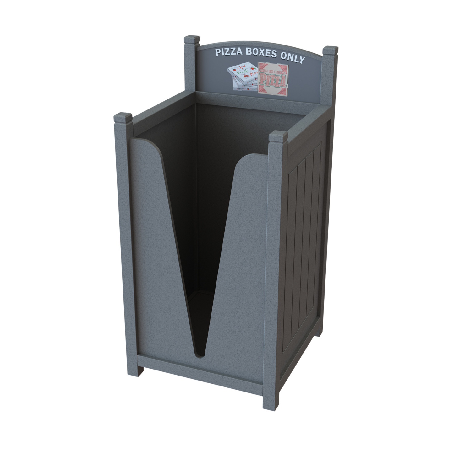 Pizza Box Recycling Station - PZA50