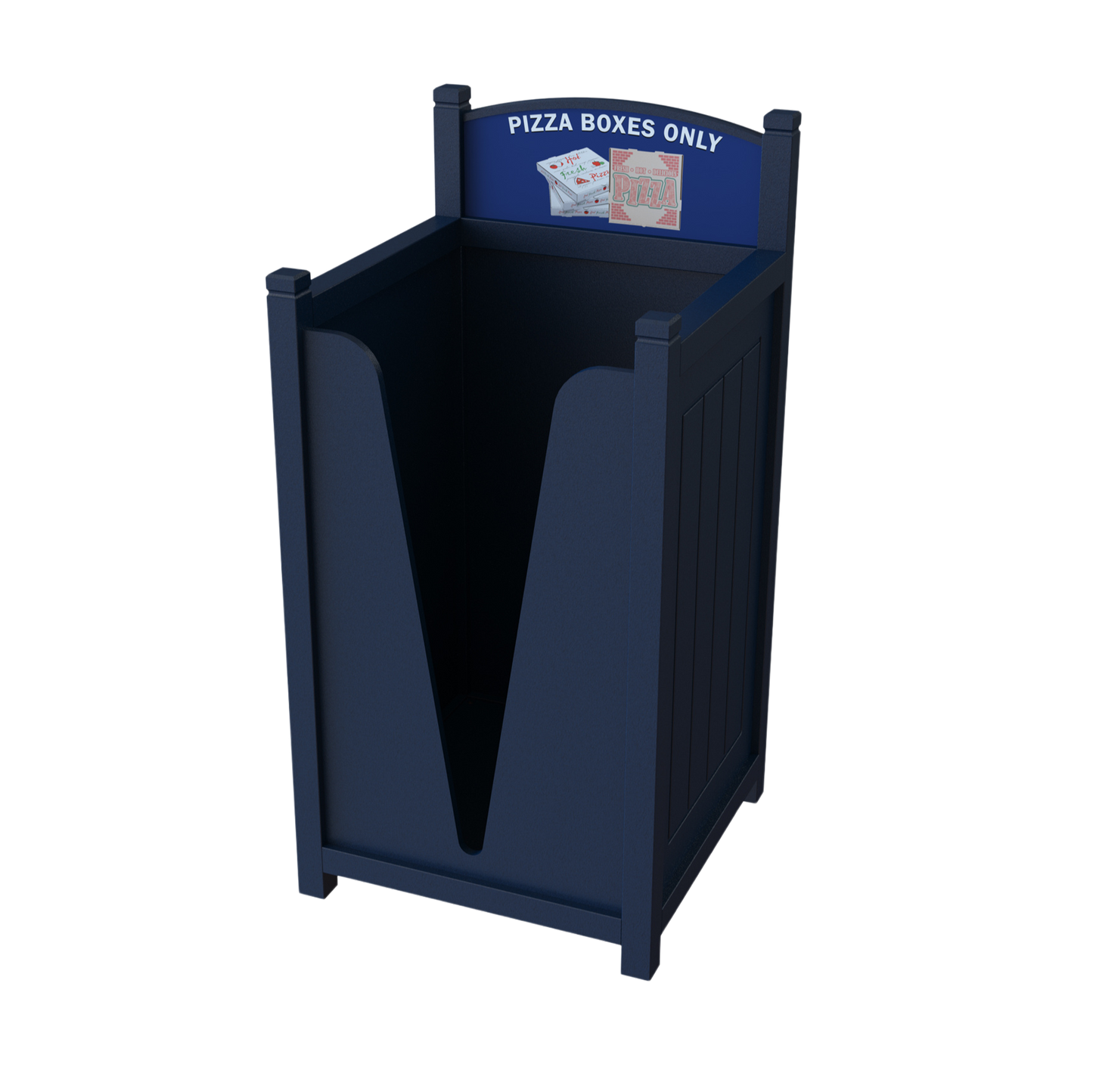Pizza Box Recycling Station - PZA50