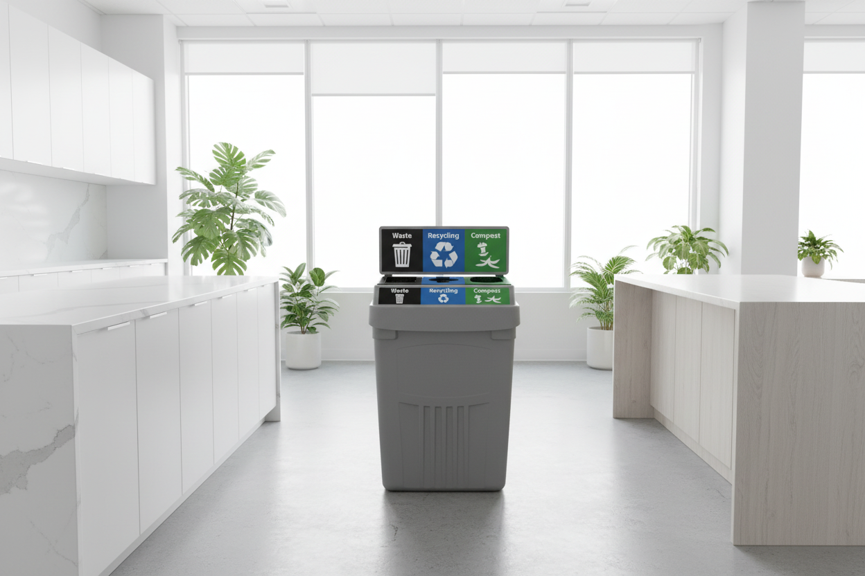 Flex E 3-Stream in break room